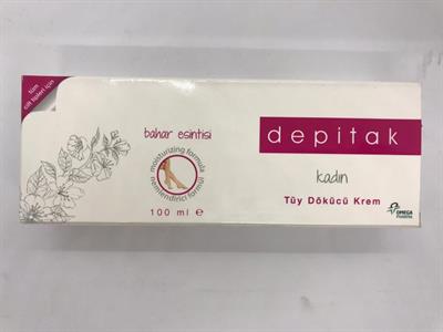 Depitak Tüy Dökücü Krem 100 ml Bayan