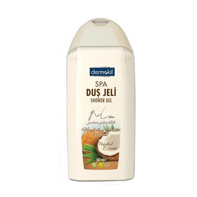 Dermokil Spa Duş Jeli Vanilya Ve Badem Sütü 500 Ml
