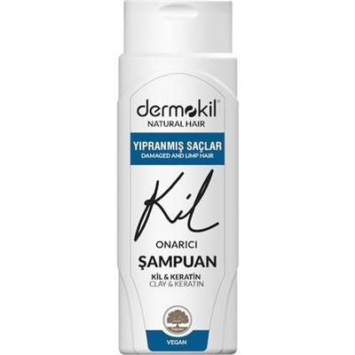 Dermokil Yıpranmış Saçlar İçin Onarıcı Vegan Şampuan 400 ml