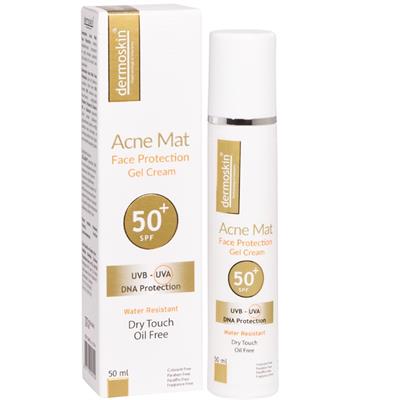 Dermoskin Acne Mat Face Protection Jel Spf 50 50 Ml