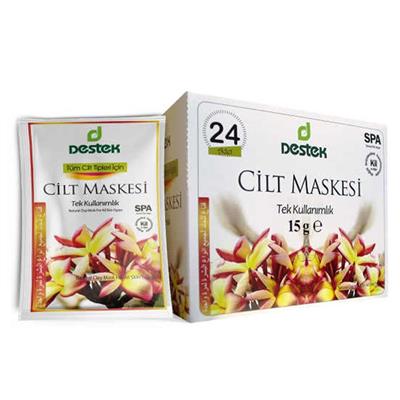 Destek Cilt Maskesi Tek Kullanımlık Tüm Cilt Tipleri 15 gr