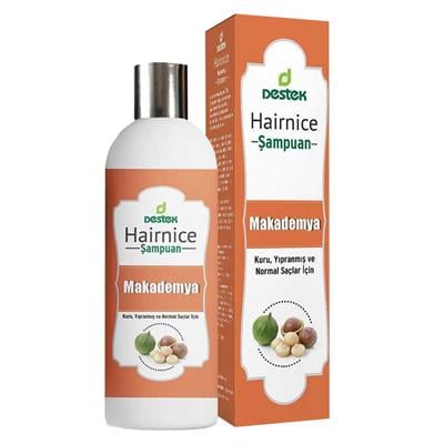 Destek Hairnice Makademya Macadamia  Şampuan 330 Ml