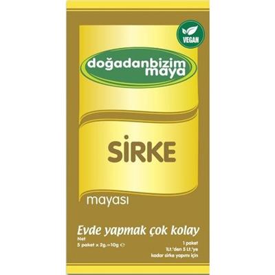 Doğadan Bizim Sirke Mayası 1 Kutu 5 Şase