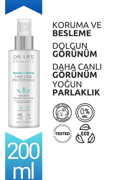 Dr. Life Esthetic Saç Besleyici ve Keratin Saç Bakım Sütü Sprey 200ml
