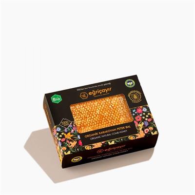 Eğriçayır Organik Karakovan Petek Balı 570-600 Gram