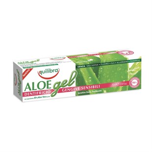 Equilibra %30 Aloe Vera suyu İçeren Hassas Diş Etleri Diş Macunu 75 Ml Toothpaste Sensıtıve Gel
