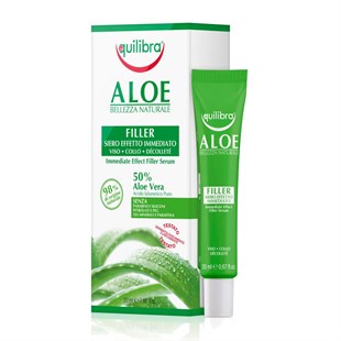 Equilibra %50 Aloe Vera İçerikli Yüz Serumu 20 Ml Effecet Fıller 