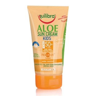 Equilibra Aloe Çocuklar için SPF 50+ Güneş Kremi 150 Ml