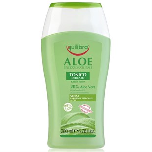 Equilibra Aloe Toner %20 Aloe Vera İçerikli Alkolsüz Tonik 200 ml