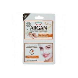 Equilibra Argan Antı Agıng Yaşlanma Karşıtı Yüz Maskesi 2 x 7,5 Ml