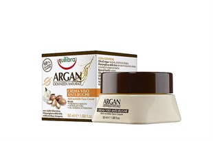 Equilibra Argan Kırışıklık Karşıtı Krem % 98 Doğal Crema Visio Anti Rughe 50 Ml