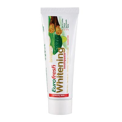 Eurofresh Aloe Veralı Misvaklı Beyazlatcı Diş Macunu 112 gr