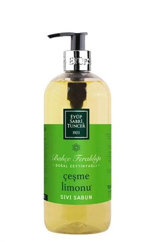 Eyüp Sabri Tuncer Doğal Zeytinyağlı Çeşme Limonu Sıvı Sabun 500 ml