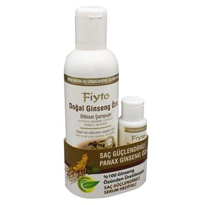 Fiyto Doğal Panax Ginseng Özlü Şampuan 500 ml Serum Hediyeli