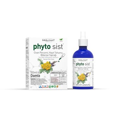 İmmunat Phyto Sist Civan Perçemi, Hayıt Tohumu, Biberiye Ekstratı 50 ML Damla
