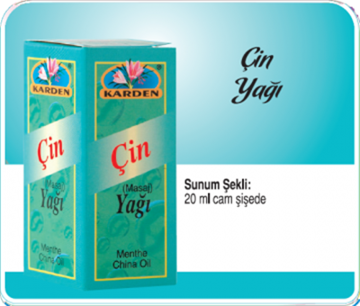 Karden Çin Yağı 20 ml