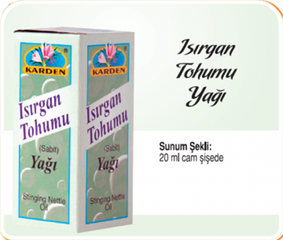 Karden Isırgan Tohumu Yağı 20 ml