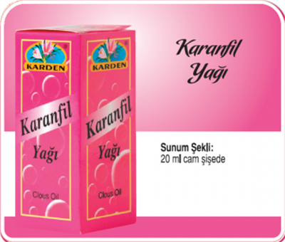 Karden Karanfil Yağı 20 ml