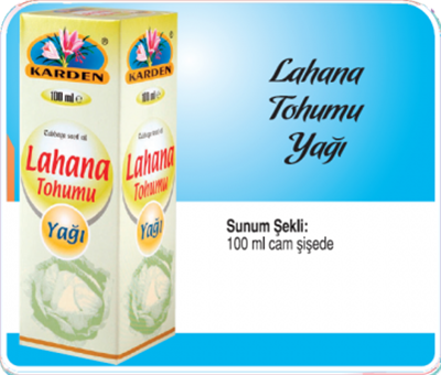 Karden Lahana Tohumu Yağı 100 ml
