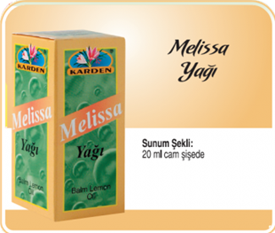 Karden Melissa Yağı 20ml Melisa