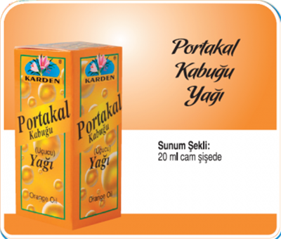 Karden Portakal Kabuğu Yağı 20 ml