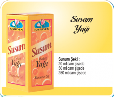 Karden Susam Yağı 50 ml