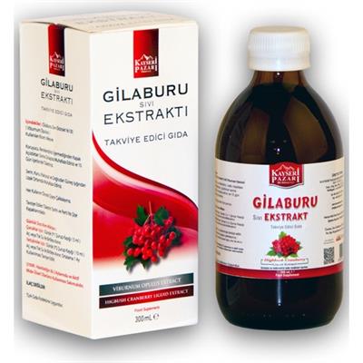 Kayseri Pazarı Gilaburu Sıvı Ekstraktı 300 ml