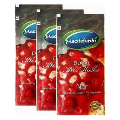 Mecitefendi Nar Özlü Kil Maskesi 20 Gram Tek Kullanımlık