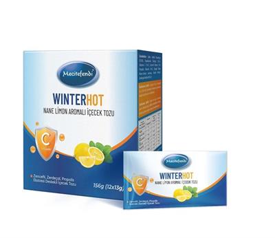 Mecitefendi Winterhot Nane Limon Aromalı İçecek Tozu 13 Gr * 12 Şase