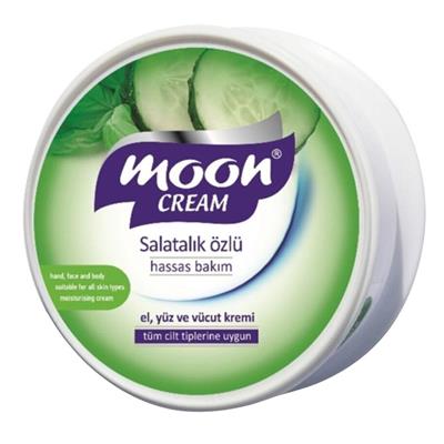 Moon Cream Salatalık Özlü Hassas Bakım El Yüz Vücut Kremi 150 ml