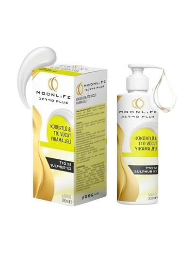 Moonlife Dermoplus Kükürt Süfür TTO 200ml Yıkama Jeli