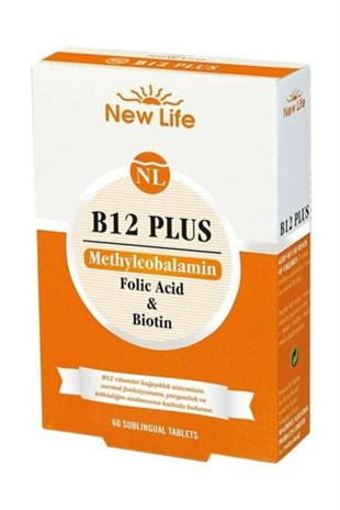 New Lıfe NewLife B12 Plus 60 Tablet