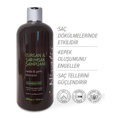 Nivalis Isırgan Sarımsak Şampuanı 400 Ml