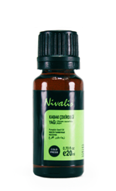 Nivalis Kabak Çekirdeği Yağı 20 Ml Soğuk Pres