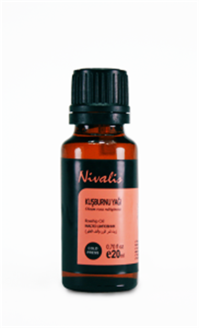 Nivalis Kuşburnu Yağı 20 Ml Soğuk Pres