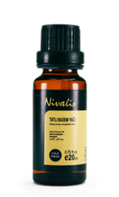Nivalis Tatlı Badem Yağı 20 Ml Soğuk Pres