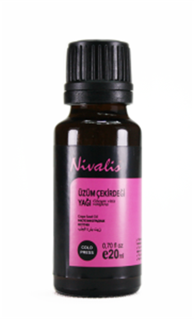 Nivalis Üzüm Çekirdeği Yağı 20 Ml Soğuk Pres
