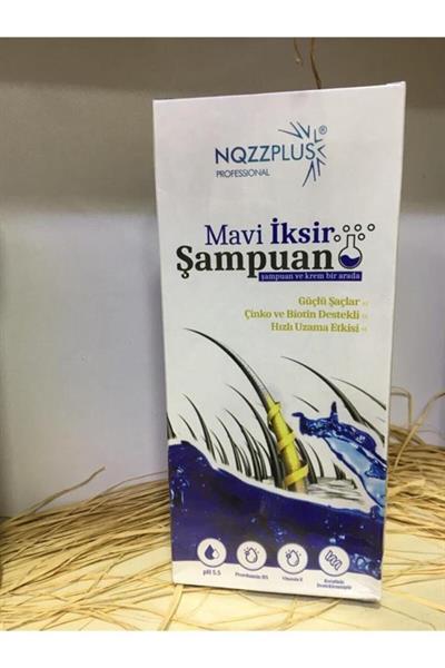 Nqzzplus Mavi İksir Şampuan 400 ml
