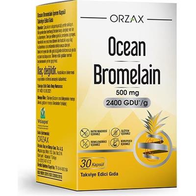 Ocean Bromelain 500 mg 30 Kapsül