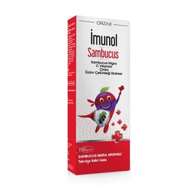 Orzax İmunol Sambucus Şurup 150 Ml