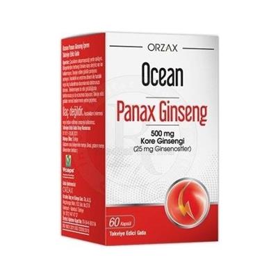 Orzax Ocean Panax Ginseng 500 mg 60 Kapsül