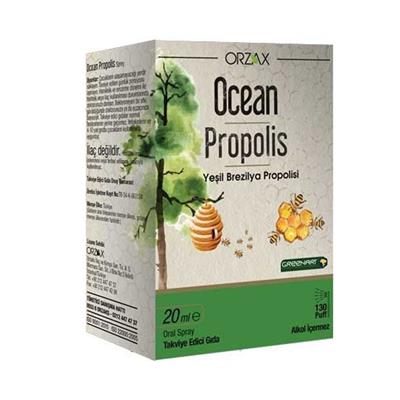 Orzax Ocean Propolis Yeşil Brezilya Propolisi Oral Sprey 20 Ml