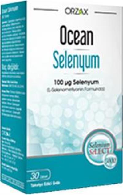 Orzax Ocean Selenyum 100 Mcg 30 Tablet