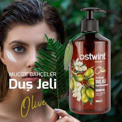 Ostwint Mucize Bahçe Duş Jeli Zeytin Yağlı 500 ml