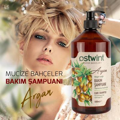 Ostwint Mucize Bahçe Tuzsuz Şampuan Argan 1000 ml