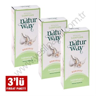 Otacı Naturway Sarımsaklı Şampuan 500 ml 3 Lü Avantaj Paket