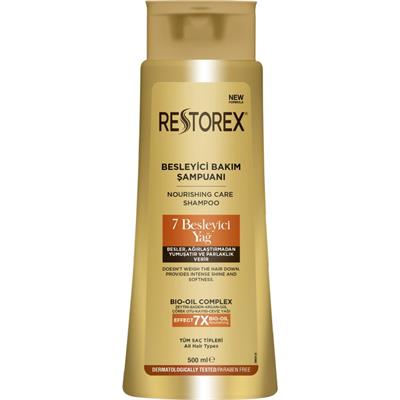 Restorex 7 Besleyici Yağ Besleyici Bakım Şampuanı 500 ml