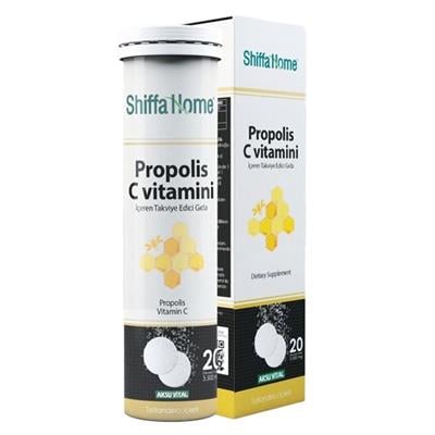 Shiffa Home Propolis C Vitamini 3500 mg 20 Tablet