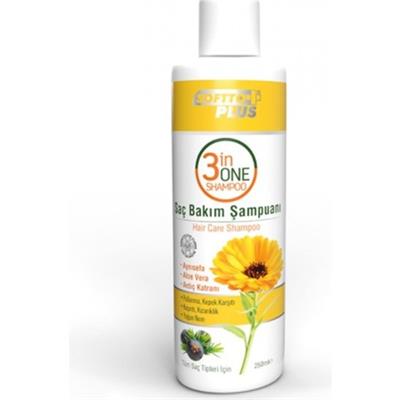 Softto Plus 3in1 Saç Bakım Şampuanı 250 ml