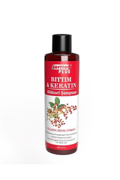 Softto Plus Bıttım & Keratin Bitkisel Şampuan 400 Ml